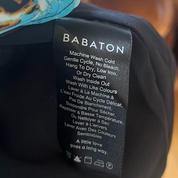 NWT Babaton Wallace Wrap Dress - Picture 8 of 8